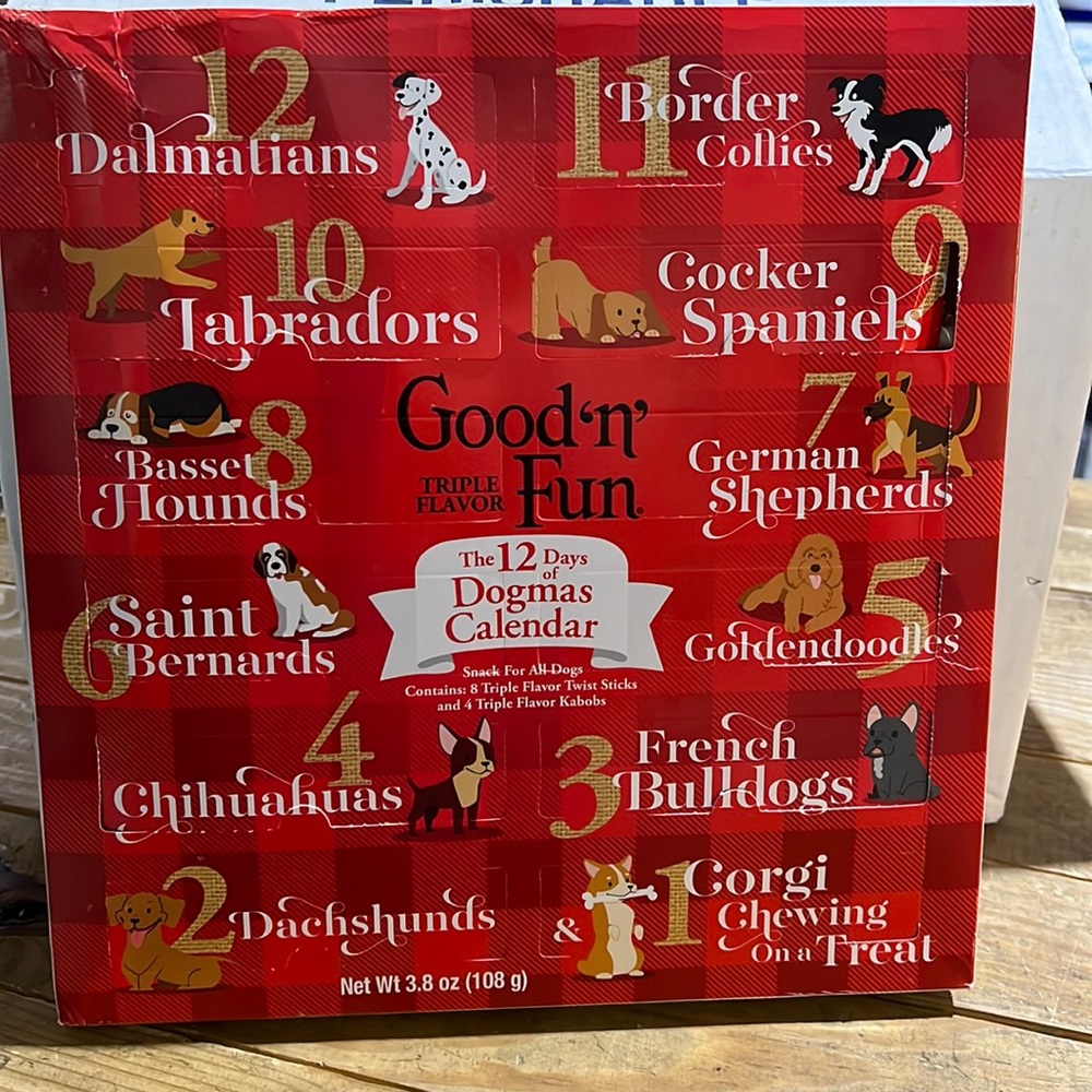 Good n fun 12 days of Dogmus Calendar